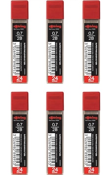 Rotring Super Polimer 2B Kalem Ucu 0.7- 6 Adet Rotring Super Polimer 2B Kalem Ucu 0.7- 6 Adet
