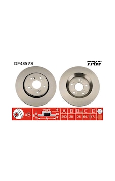 Trw Ön Fren Diski Havalandırmalı Honda Cr-v 2.0l R20a2 Re5 06-12 / 2.2l N22a Ctdi Re6 Dizel 06- / 1.6l N16a2 Re6 İ-dtec Dizel 4x2 13- 293 Çap X 5 Bijon - Adet Disk Trw Df4857s 45251swaa00-45251swwg01-45251t1eg00 Trw Ön Fren Diski Havalandırmalı Honda Cr-v 2.0l R20a2 Re5 06-12 / 2.2l N22a Ctdi Re6 Dizel 06- / 1.6l N16a2 Re6 İ-dtec Dizel 4x2 13- 293 Çap X 5 Bijon - Adet Disk Trw Df4857s 45251swaa00-45251swwg01-45251t1eg00