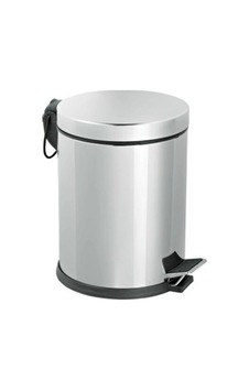 Pedallı 8lt Krom Metal Çöp Kovası Bx40 Çok Renkli Pedallı 8lt Krom Metal Çöp Kovası Bx40 Çok Renkli