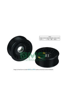 BMS 83 Alternatör V Kayış Gergi Rulmanı Civic Kanallı 17.75×79×32 BMS 83 Alternatör V Kayış Gergi Rulmanı Civic Kanallı 17.75×79×32
