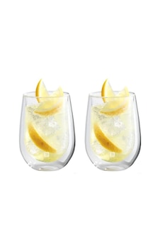 355 Ml Kapasiteli Çift Camlı Meyvesuyu Bardağı Seti, 2'li Ve Şık Tasarım Ahşap 355 Ml Kapasiteli Çift Camlı Meyvesuyu Bardağı Seti, 2'li Ve Şık Tasarım Ahşap