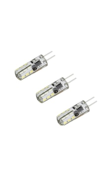3 W - 220 V Ledli Kapsül Ampul G4 Duylu İğne Bacaklı Led Ampul Gün Işığı 3 Adet 3 W - 220 V Ledli Kapsül Ampul G4 Duylu İğne Bacaklı Led Ampul Gün Işığı 3 Adet