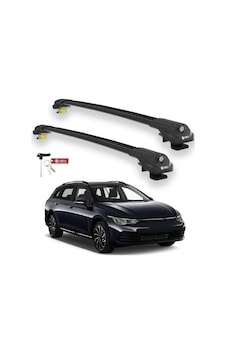 Turtle Volkswagen Golf Variant Mk7-5g 2012-2020 Ara Atkı Air1 Siyah
