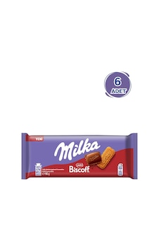 Milka Biscoff Tablet Çikolata 90 G - 6 Adet Milka Biscoff Tablet Çikolata 90 G - 6 Adet