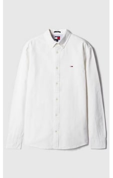 Tommy Hilfiger Tjm Reg Oxford Shırt Ext Beyaz Tommy Hilfiger Tjm Reg Oxford Shırt Ext Beyaz
