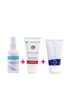 Tereson Terleme Önleyici Unisex Sprey Deodorant 50 ML + Ayak Bakım Kremi 50 ML + Krem Deodorant 40 ML Tereson Terleme Önleyici Unisex Sprey Deodorant 50 ML + Ayak Bakım Kremi 50 ML + Krem Deodorant 40 ML