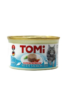 Tomi Tahılsız Somonlu Konserve Yetişkin Kedi Maması 85 G Tomi Tahılsız Somonlu Konserve Yetişkin Kedi Maması 85 G