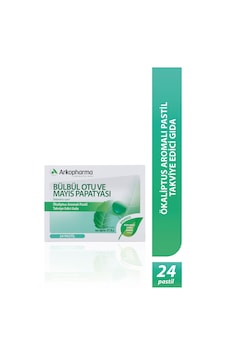 Arkopharma Okaliptüs Aromalı, Bülbül Otu Ve Mayıs Papatyası İçeren 24 Pastil