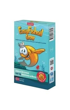 Easyfishoil Grow 30 Çiğnenebilir Jel Tablet