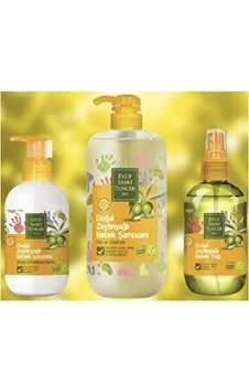 Eyüp Sabri Bebek Şampuanı 600ml+ Bebek Yağı 280 Ml+ Bebek Losyonu Eyüp Sabri Bebek Şampuanı 600ml+ Bebek Yağı 280 Ml+ Bebek Losyonu