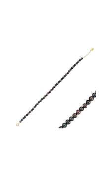 5,5 Mm Siyah Doğal İnci Bileklik 18 Cm / Sarı Sarı Sarı Altın 5,5 Mm Siyah Doğal İnci Bileklik 18 Cm / Sarı Sarı Sarı Altın