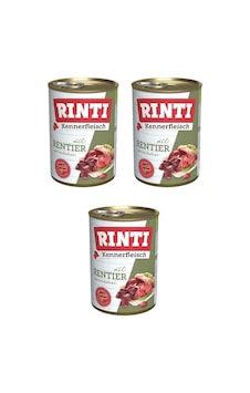 Rinti Geyik Etli Gurme Köpek Konservesi 400 G X 3 Adet Rinti Geyik Etli Gurme Köpek Konservesi 400 G X 3 Adet
