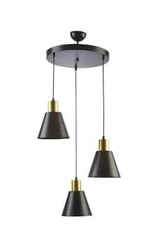 Trend Modern Metal Sıvama Siyah Renk Sarkıt Cafe -yemek Masası Üstü -salon 3 Lü Avize Çok Renkli Trend Modern Metal Sıvama Siyah Renk Sarkıt Cafe -yemek Masası Üstü -salon 3 Lü Avize Çok Renkli