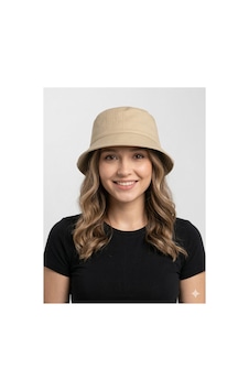Gonca Şapka Yazlık Bucket Model Pamuklu Gabardin Kumaş Kova Şapka Koyu Bej Gonca Şapka Yazlık Bucket Model Pamuklu Gabardin Kumaş Kova Şapka Koyu Bej