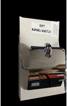 Gür Petek Soft Kapaklı Kağıtlık Krom Gür Petek Soft Kapaklı Kağıtlık Krom