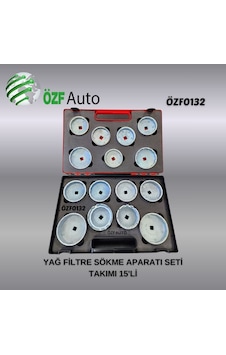 Özf0132 Yağ Filtre Sökme Aparatı Seti Takımı 15'li Özf0132 Tüm Araçlara Uyumlu Özf0132 Yağ Filtre Sökme Aparatı Seti Takımı 15'li Özf0132 Tüm Araçlara Uyumlu