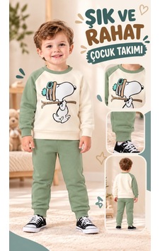 Yağmur Giyim Vovido Snoppy Baskılı 2 İp %100 Pamuk Erkek Çocuk Eşofman Takımı 2-5 Yaş 1045 2ıtk-1045 Çok Renkli Yağmur Giyim Vovido Snoppy Baskılı 2 İp %100 Pamuk Erkek Çocuk Eşofman Takımı 2-5 Yaş 1045 2ıtk-1045 Çok Renkli