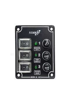 Remkay 3'lü Switch Panel İzoleli Sigorta Paneli