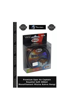 Premium Spor Av Captain Royalist Soft 300mt Monofilament Misina Kahve Rengi 0.35 mm Premium Spor Av Captain Royalist Soft 300mt Monofilament Misina Kahve Rengi 0.35 mm
