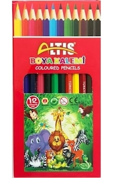 Altıs Kuru Boya Uzun 12 Renk 2720 Altıs Kuru Boya Uzun 12 Renk 2720