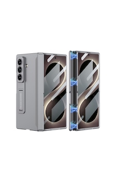 Samsung Galaxy Uyumlu Z Fold 8 Ultra Kılıf M-magnet Standlı Case Gri Samsung Galaxy Uyumlu Z Fold 8 Ultra Kılıf M-magnet Standlı Case Gri