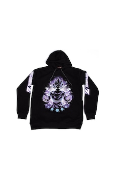 Dragon Ball Z No:1 Kapüşonlu Sweatshirt Siyah Çok Renkli Dragon Ball Z No:1 Kapüşonlu Sweatshirt Siyah Çok Renkli