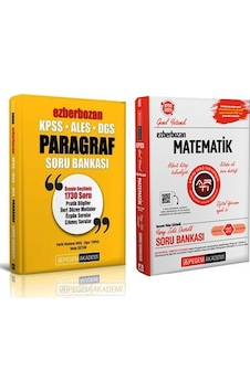 Pegem KPSS ALES DGS Ezberbozan Paragraf ve Matematik Soru Seti Pegem KPSS ALES DGS Ezberbozan Paragraf ve Matematik Soru Seti