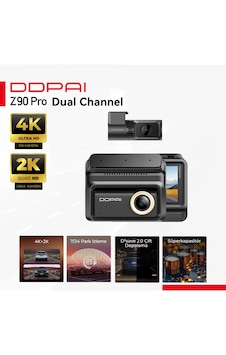 Z90 Pro Dual Araç Kamerası Ön Arka 4k+2k Sony Starvıs 2 Gps Wifi Hdr Gece Görüş Dashcam Z90 Pro Dual Araç Kamerası Ön Arka 4k+2k Sony Starvıs 2 Gps Wifi Hdr Gece Görüş Dashcam