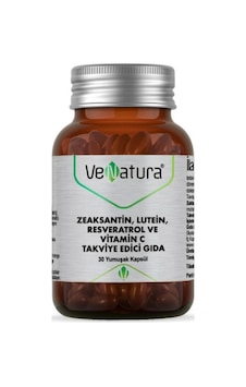Venatura Zeastaksantin Lutein Resveratrol Vitamin C 30 Kapsül Venatura Zeastaksantin Lutein Resveratrol Vitamin C 30 Kapsül