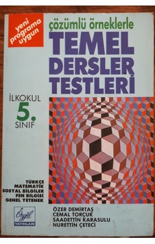 5.Sınıf Temel Dersler Çözümlü Örneklerle 1980 Li Yıllar Baskısı 5.Sınıf Temel Dersler Çözümlü Örneklerle 1980 Li Yıllar Baskısı