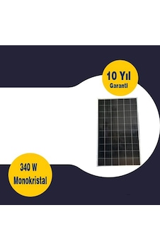 Gesper 340 Watt Monokristal60 Hücreli Güneş Panel 3 Adet Gesper 340 Watt Monokristal60 Hücreli Güneş Panel 3 Adet