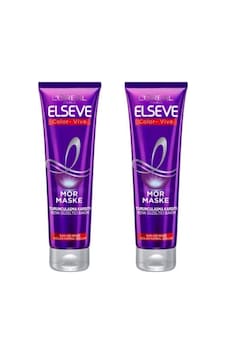 L'Oreal Paris Elseve Color Vive Turunculaşma Karşıtı Mor Maske 2 x 150 ML L'Oreal Paris Elseve Color Vive Turunculaşma Karşıtı Mor Maske 2 x 150 ML