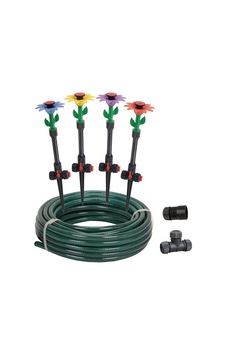 Eden 97065 Flex Tasarım Daisey Yer Üstü Sulama Bahçe Yağmurlama Sistemi, Kendin Yap Bitki Sulama Seti Sku: Mır8690010019028