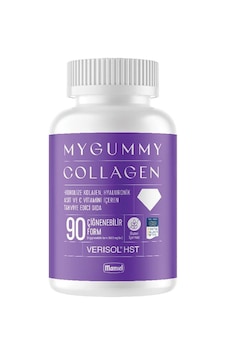 Mamsel Mygummy Hidrolize Kolajen Takviye Edici Gıda 90 Çiğnenebilir Form Mamsel Mygummy Hidrolize Kolajen Takviye Edici Gıda 90 Çiğnenebilir Form