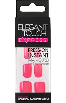 Elegant Touch Express Polished Bright Coral Takma Tırnak Elegant Touch Express Polished Bright Coral Takma Tırnak