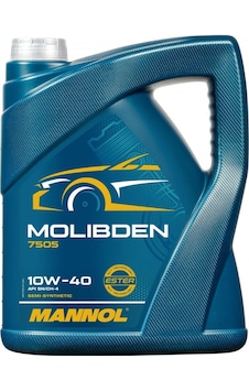 Mannol MN7505-5 Molibden Semi Synthetic Apı Sn/ch-4 Sae 10W-40 Motor Yağı