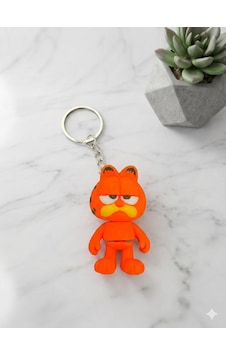 Garfield Anahtarlık Turuncu Garfield Anahtarlık Turuncu