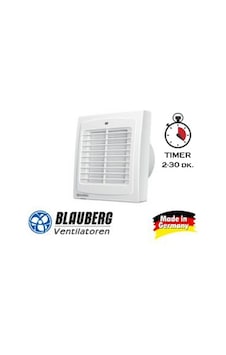 Blauberg Auto 100 T Timer Zaman Ayarlı Otomatik Panjurlu Banyo Aspiratörü Blauberg Auto 100 T Timer Zaman Ayarlı Otomatik Panjurlu Banyo Aspiratörü