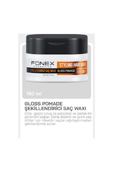 Fonex Wax Gloss Pomade Stylıng Hair Wax 150 Ml Fonex Wax Gloss Pomade Stylıng Hair Wax 150 Ml
