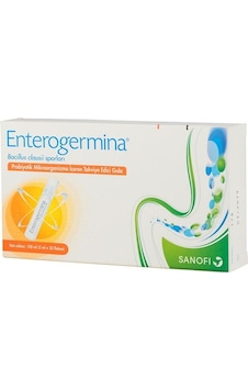 Enterogermina Propiyotik Mikroorganizma İçeren Takviye Edici Gıda Yetişkin 20 x 5 ML Enterogermina Propiyotik Mikroorganizma İçeren Takviye Edici Gıda Yetişkin 20 x 5 ML