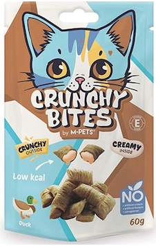 M-pets Crunchy Bites Ördekli Kedi Ödül Maması 60 Gr 244-30059.01 M-pets Crunchy Bites Ördekli Kedi Ödül Maması 60 Gr 244-30059.01