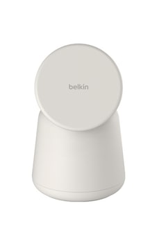 Belkin Wız020 Boostcharge Pro Kablosuz 2'si 1 Arada Magsafe 15w Şarj Istasyonu - Krem Belkin Wız020 Boostcharge Pro Kablosuz 2'si 1 Arada Magsafe 15w Şarj Istasyonu - Krem