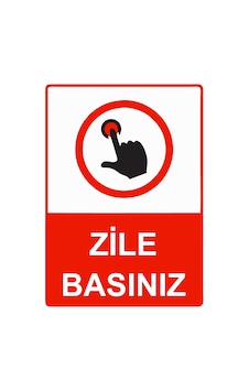 Zile Basınız İsg Uyarı Levhası Pvc A3 30x42 Cm Zile Basınız İsg Uyarı Levhası Pvc A3 30x42 Cm