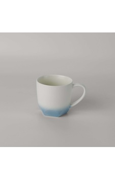 Linens Claudia Seramik 440 Ml Kupa Mavi MAvi Linens Claudia Seramik 440 Ml Kupa Mavi MAvi