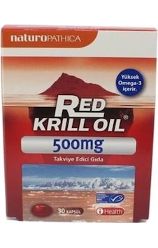 Naturopathica Red Krill Oil 500 MG 30 Kapsül