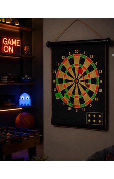 Çocuk Ve Yetişkin İçin Dart Tahtası Katlanabilir Tasarım