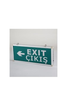 Ct-9166 Sağ+sol Exit Çıkış Levhası Şarjlı Ledli Genel Ct-9166 Sağ+sol Exit Çıkış Levhası Şarjlı Ledli Genel