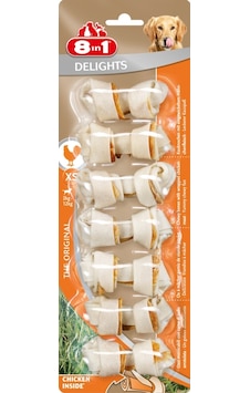 8in1 Delights Bones XS Tavuklu Köpek Ağız Bakım Kemiği 7'li 84 G 8in1 Delights Bones XS Tavuklu Köpek Ağız Bakım Kemiği 7'li 84 G