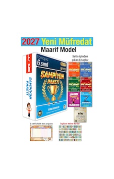6. Sınıf 2027 Şampiyon Paketi 6. Sınıf 2027 Şampiyon Paketi