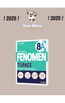 8. Sınıf Türkçe A Soru Bankası 2025 8. Sınıf Türkçe A Soru Bankası 2025
